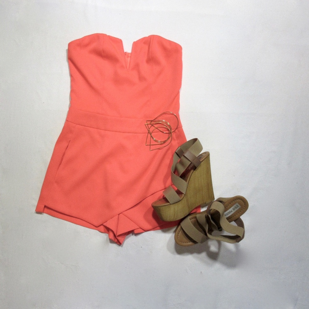 TEA N CUP//VIBRANT ROMPER - Picture 3 of 8